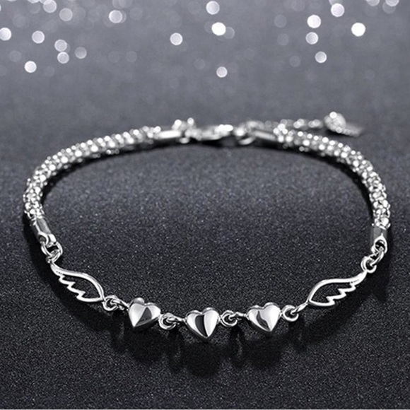 ✨Sterling Silver Charm Bracelet - Picture 1 of 2